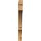 Ekena Millwork Balboa Block Rough Sawn Bracket, Western Red Cedar, 4"W x 38"D x 42"H BKT04X38X42BOA05RWR - alternate 3